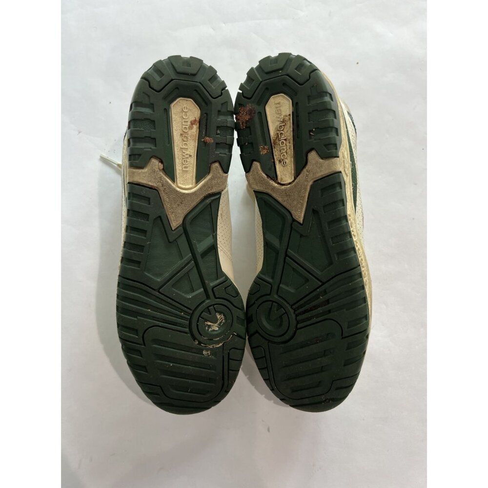 New Balance x Aime Leon Dore 550 Sneakers in White Green - Picture 8 of 9
